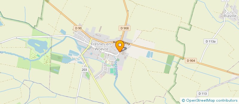 localisation de l'entreprise SCI DES 5 L à FRESNES-EN-WOEVRE