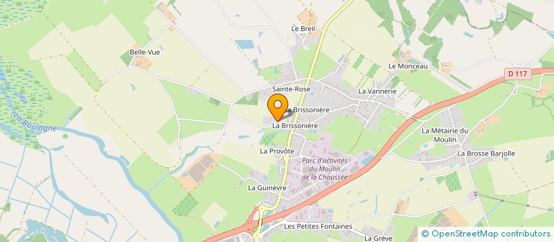 localisation de l'entreprise SCI DES 5 SENS  SAINT-PHILBERT-DE-GRAND-LIEU