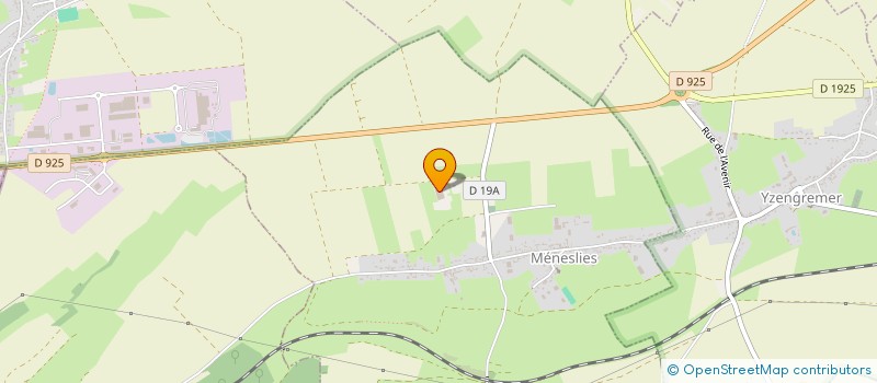 localisation de l'entreprise SCI DES 5 TH  MENESLIES