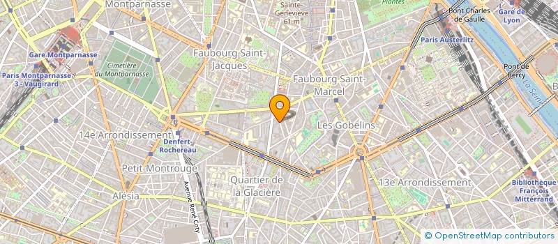 localisation de l'entreprise SCI DES 6 & 8 RUE DES TANNERIES  PARIS