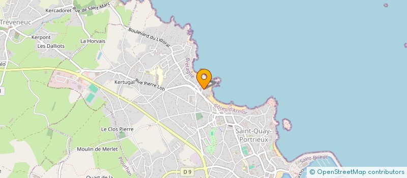 localisation de l'entreprise SCI DES 6 LOUPS  SAINT-QUAY-PORTRIEUX