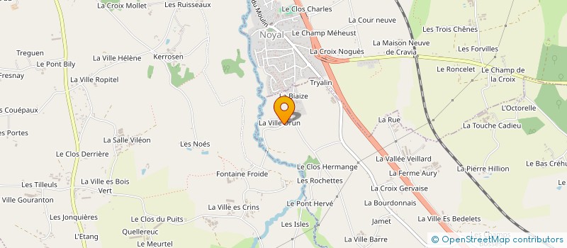 localisation de l'entreprise SCI DES 64 JEAN LUC MEHEUST  PLESTAN