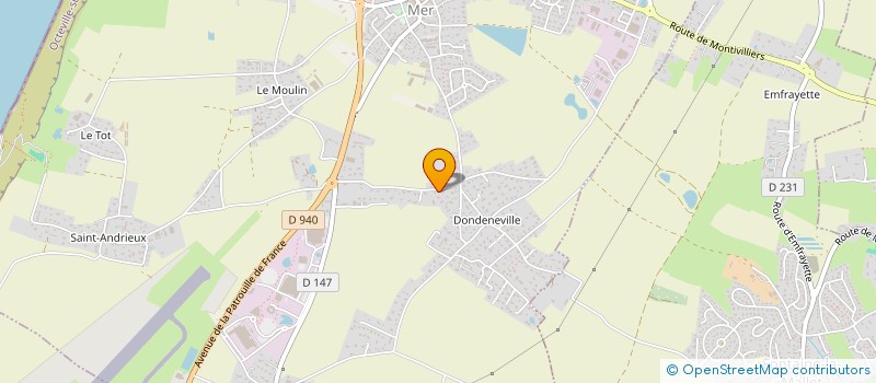 localisation de l'entreprise SCI DES 65 ET 67 AVENUE FOCH  OCTEVILLE-SUR-MER