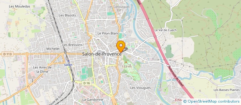 localisation de l'entreprise SCI DES 7 OLIVIERS  SALON-DE-PROVENCE