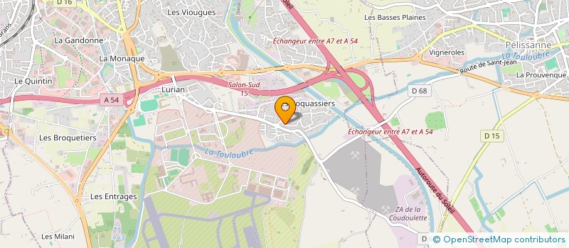 localisation de l'entreprise SCI DES 7 PLATANES  SALON-DE-PROVENCE