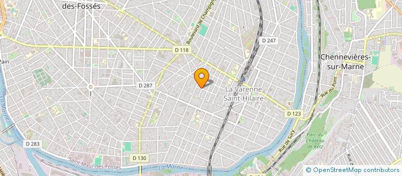 localisation de l'entreprise SCI DES 7 RUES à SAINT-MAUR-DES-FOSSES