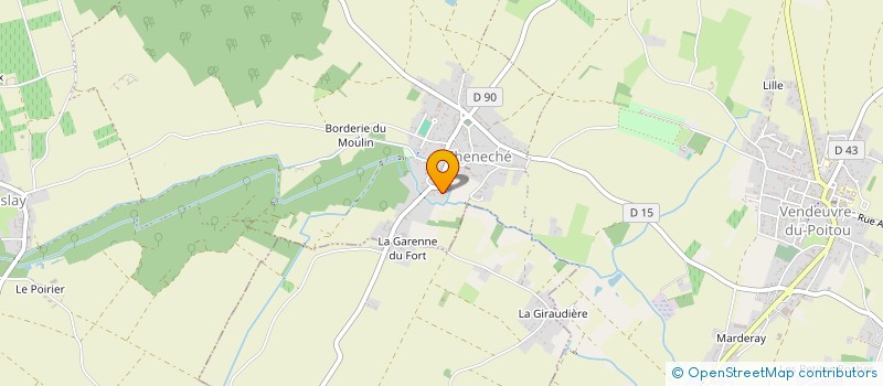 localisation de l'entreprise SCI DES 7 TOURS à SAINT-MARTIN-LA-PALLU