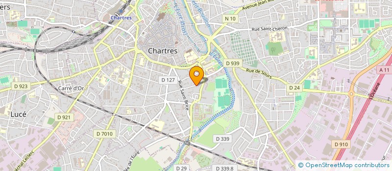 localisation de l'entreprise SCI DES 8 10 ET 12 PL DU CYGNE à CHARTRES
