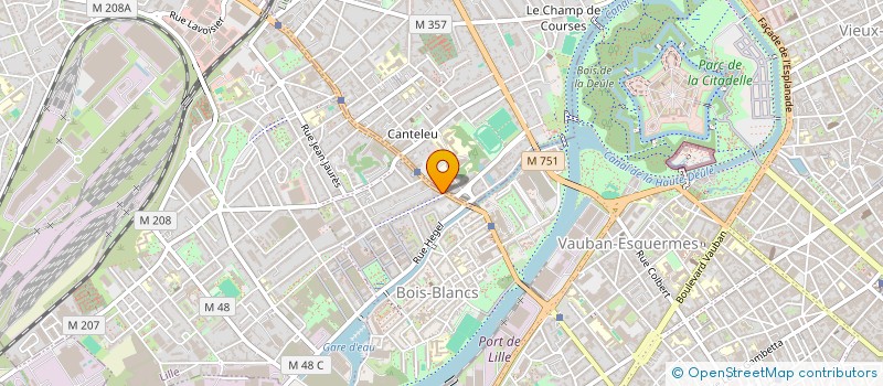localisation de l'entreprise SCI DES 8 & 8 BIS AVENUE DE BRETAGNE à LILLE