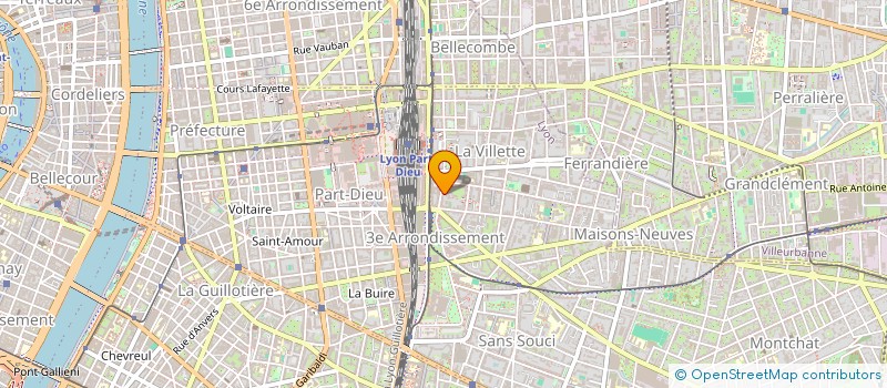 localisation de l'entreprise SCI DES 8 DIRECTIONS  LYON