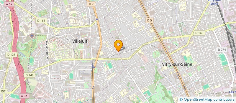 localisation de l'entreprise SCI DES 97-99 AV PAUL VAILLANT-COUTURIER à VILLEJUIF