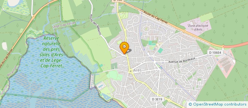 localisation de l'entreprise SCI DES ABBERTS  ARES