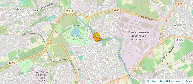 localisation de l'entreprise SCI DES ABEILLES à LE CRES