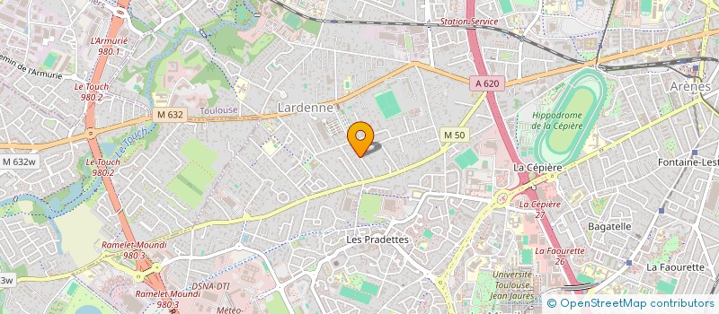 localisation de l'entreprise SCI DES ABEILLES  SEIGNOSSE