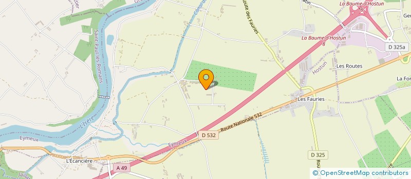 localisation de l'entreprise SCI DES ABES  EYMEUX