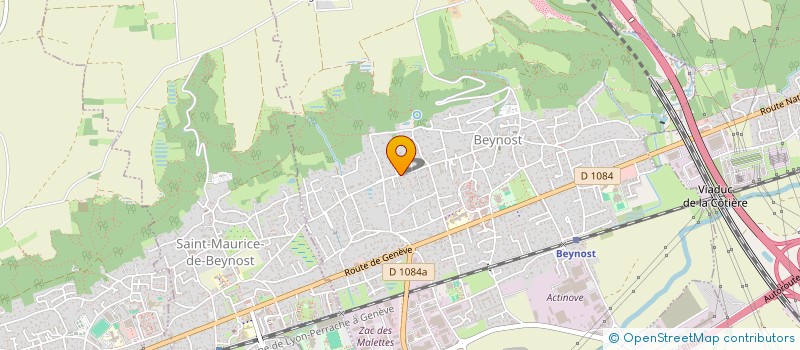 localisation de l'entreprise SCI DES ABRICOTIERS DE LA JALLE à BEYNOST