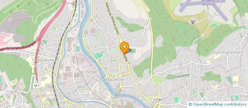 localisation de l'entreprise SCI DES ABRUZZES  MALZEVILLE