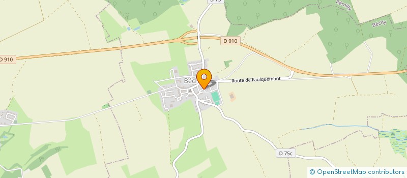 localisation de l'entreprise SCI DES ABRUZZES  BECHY