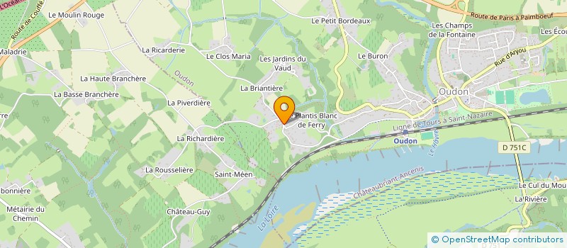 localisation de l'entreprise SCI DES ACACIAS  OUDON