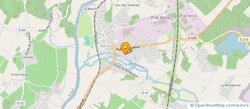 localisation de l'entreprise SCI DES ACACIAS à FLEAC