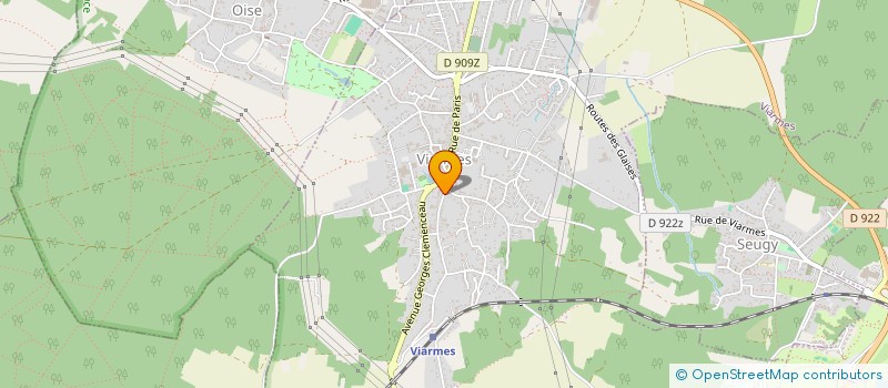 localisation de l'entreprise SCI DES ACACIAS  VIARMES