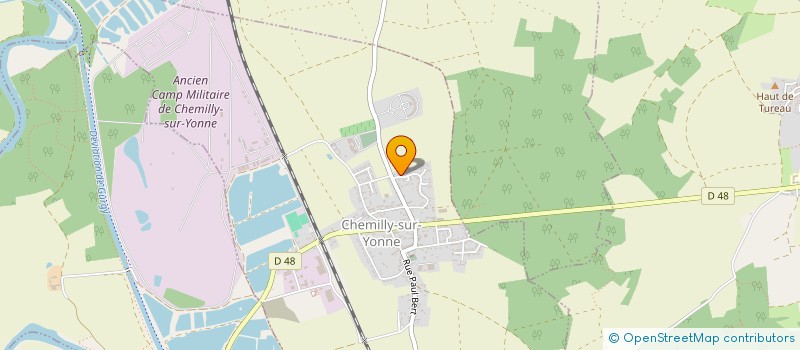 localisation de l'entreprise SCI DES ACACIAS à CHEMILLY-SUR-YONNE