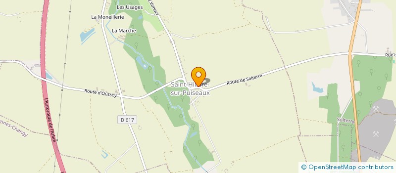 localisation de l'entreprise SCI DES ACACIAS à SAINT-HILAIRE-SUR-PUISEAUX