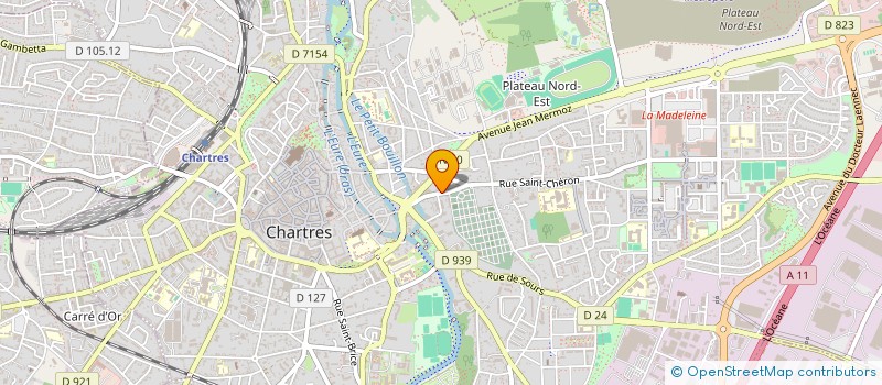 localisation de l'entreprise SCI DES ACACIAS à CHARTRES