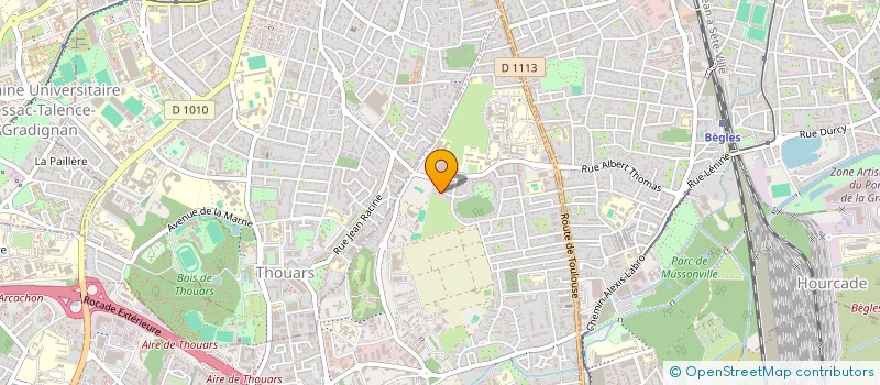 localisation de l'entreprise SCI DES ACACIAS  CADAUJAC