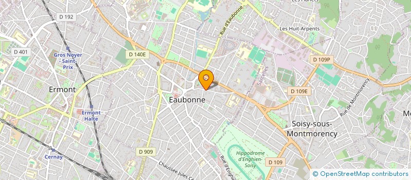 localisation de l'entreprise SCI DES ACACIAS à EAUBONNE