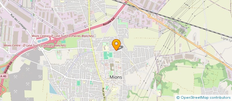 localisation de l'entreprise SCI DES ACACIAS  MIONS