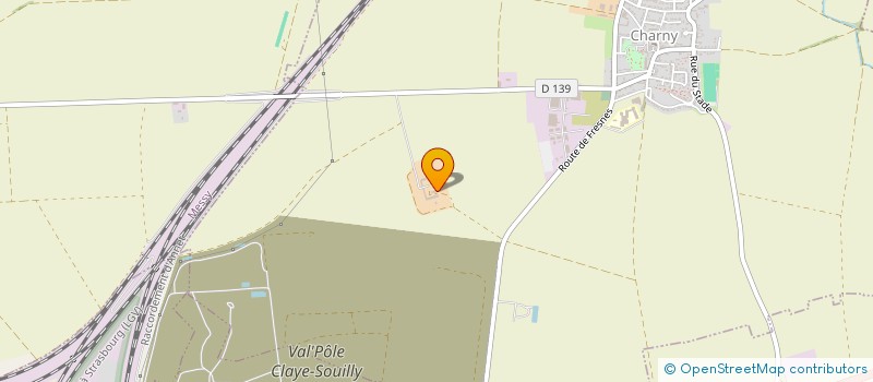 localisation de l'entreprise SCI DES ACACIAS  CHARNY