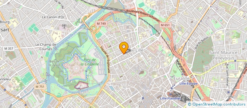 localisation de l'entreprise SCI DES ACACIAS à LILLE