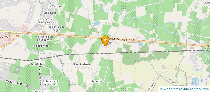 localisation de l'entreprise SCI DES ACANTHES  SAINT-AVIT-SAINT-NAZAIRE