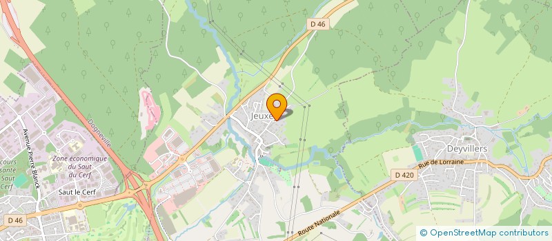 localisation de l'entreprise SCI DES ACCACIAS  VAUDEVILLE