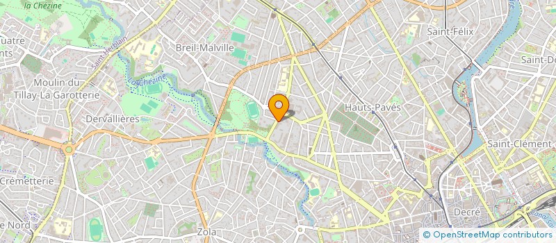 localisation de l'entreprise SCI DES ACQUEDUCS à NANTES