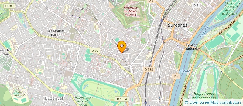 localisation de l'entreprise SCI DES ACQUEVILLES à SURESNES