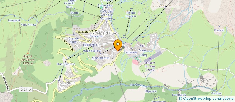 localisation de l'entreprise SCI DES AGATINES  HUEZ