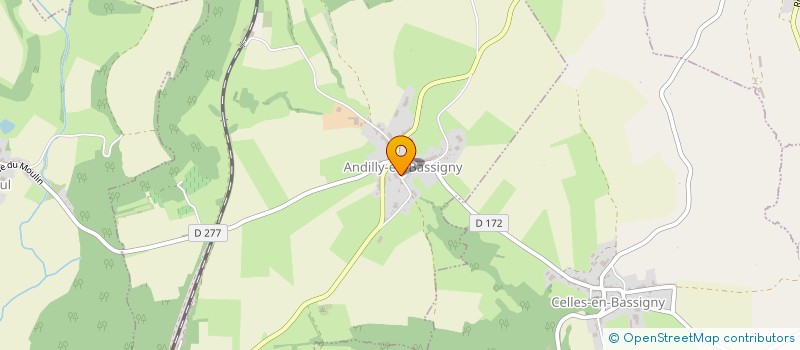 localisation de l'entreprise SCI DES AGAVES à ANDILLY-EN-BASSIGNY