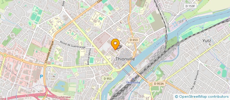 localisation de l'entreprise SCI DES AIRS à THIONVILLE