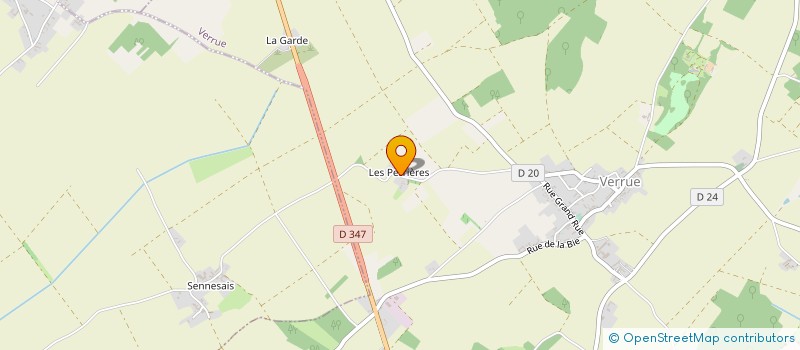 localisation de l'entreprise SCI DES ALBERDIERES  PRINCAY