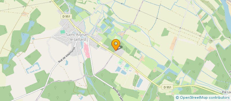 localisation de l'entreprise SCI DES ALGUES  LION-EN-SULLIAS