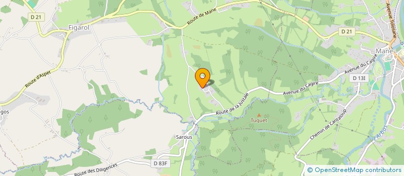 localisation de l'entreprise SCI DES ALIOTS  FIGAROL