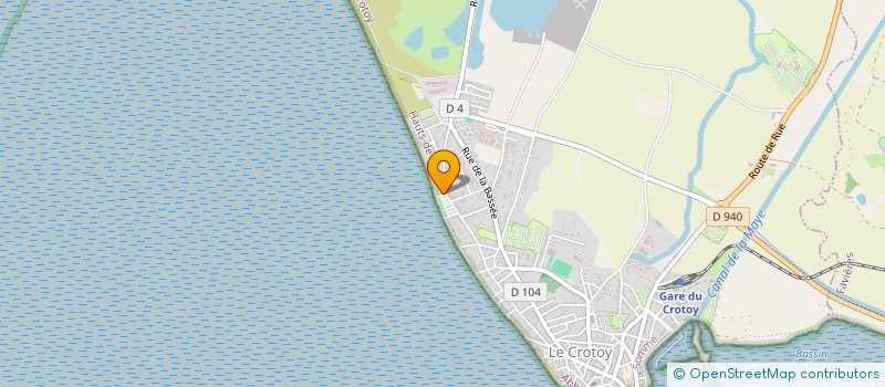 localisation de l'entreprise SCI DES ALIZES à LE CROTOY