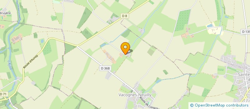 localisation de l'entreprise SCI DES ALLEES DE VACOGNES  VACOGNES-NEUILLY