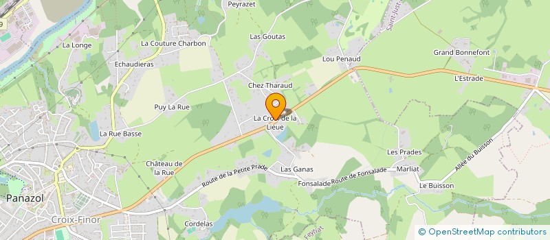 localisation de l'entreprise SCI DES ALLEUX à PANAZOL