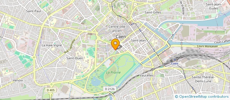 localisation de l'entreprise SCI DES ALLIES à CAEN