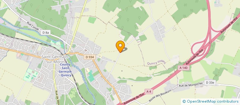 localisation de l'entreprise SCI DES ALLOIS à COUILLY-PONT-AUX-DAMES