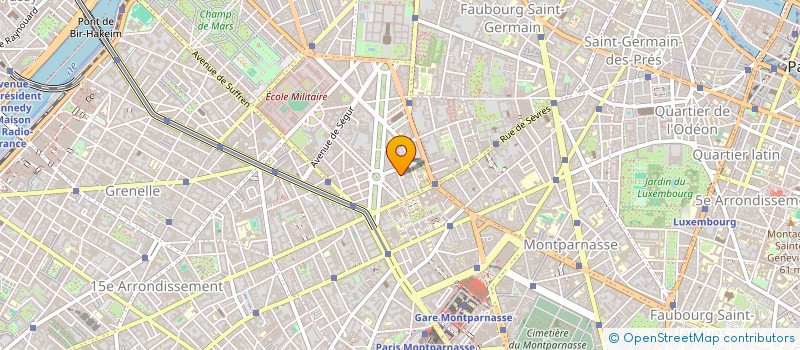 localisation de l'entreprise SCI DES ALPES  PARIS