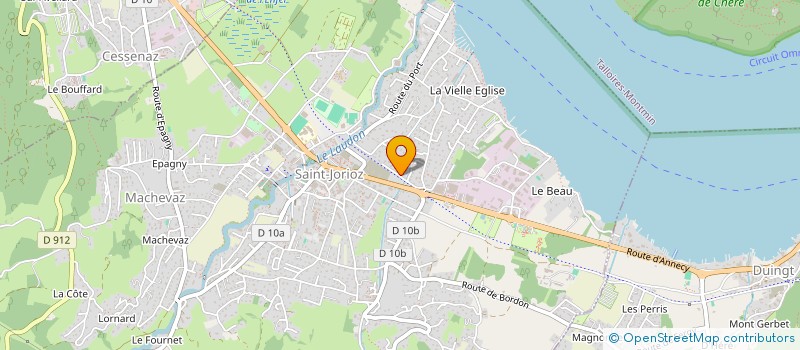 localisation de l'entreprise SCI DES ALPES à SAINT-JORIOZ